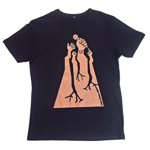 People Rocka (Bronze on Black)