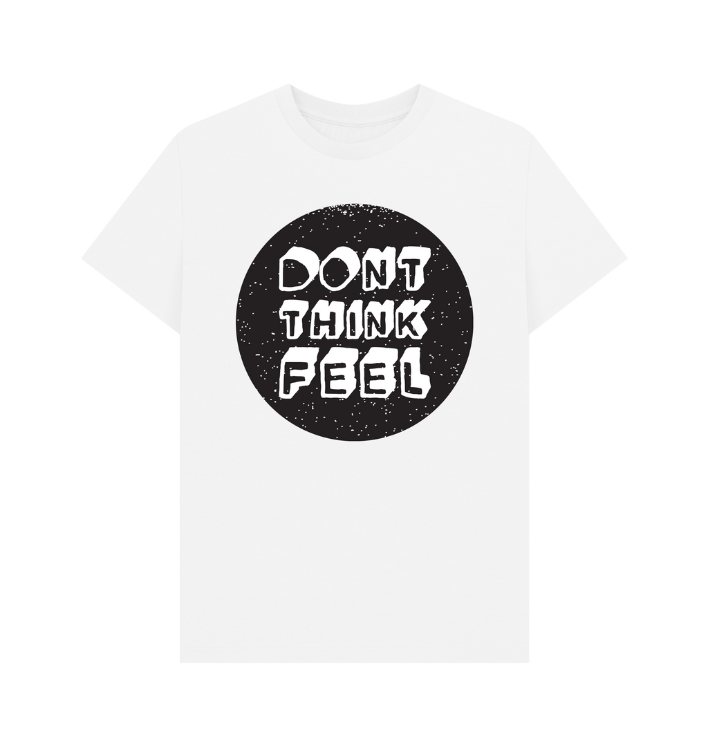 White Printed T-shirt Front