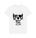 White Printed T-shirt Front