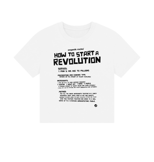 White Printed T-shirt Front