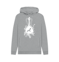 Light Heather Printed Hoody Front
