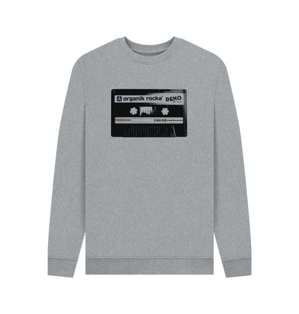 Light Heather Printed Sweater Front