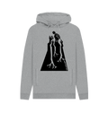 Light Heather Printed Hoody Front