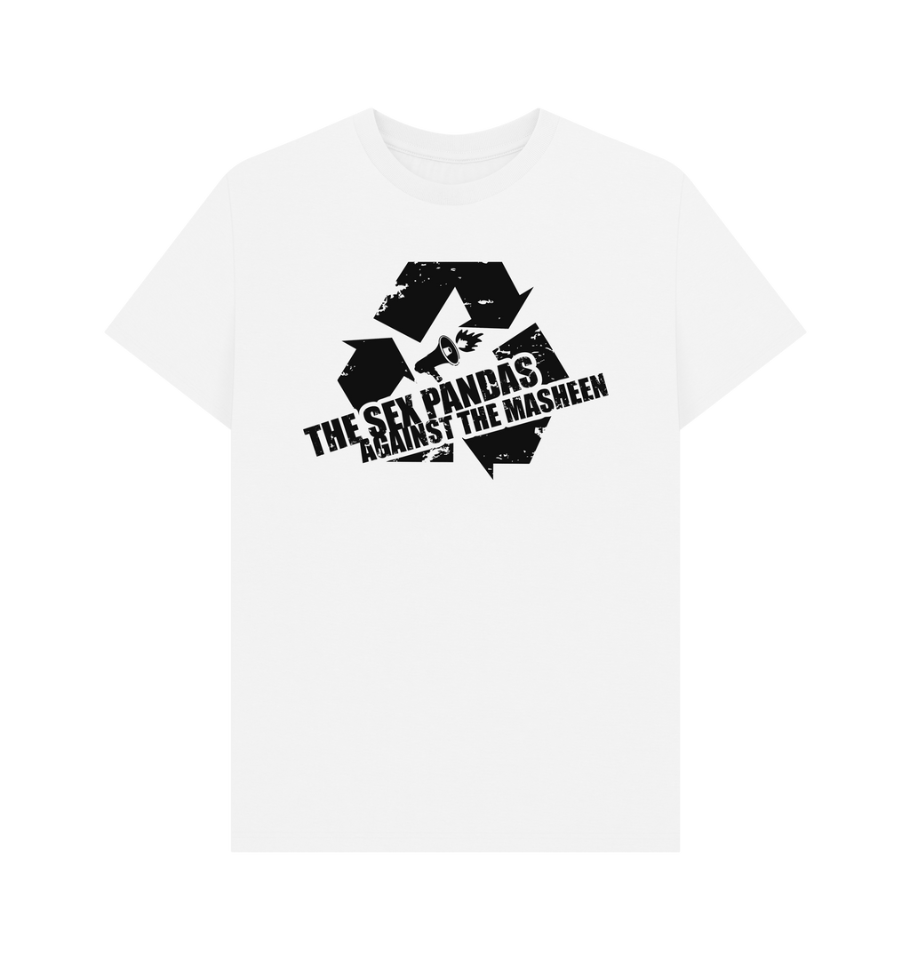 White Printed T-shirt Front