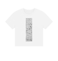 White Printed T-shirt Front