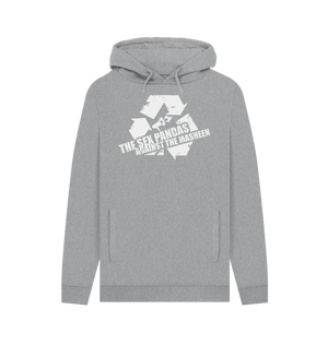 Light Heather Printed Hoody Front