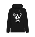 Black Printed Hoody Front