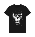 Black Printed T-shirt Front