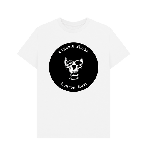 White Printed T-shirt Front
