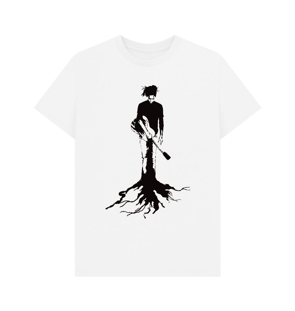 White Printed T-shirt Front