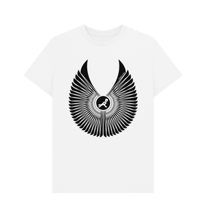 White Printed T-shirt Front