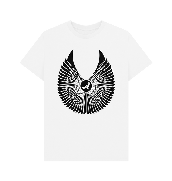 White Printed T-shirt Front