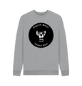 Light Heather Printed Sweater Front