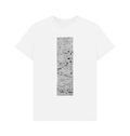 White Printed T-shirt Front