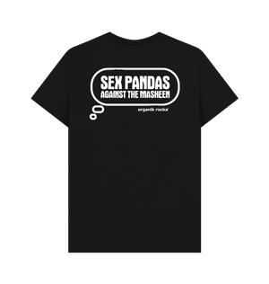 Black Printed T-shirt Back