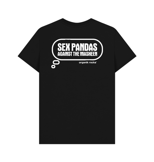 Black Printed T-shirt Back