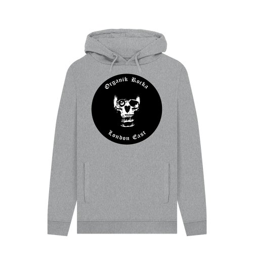 Light Heather Printed Hoody Front
