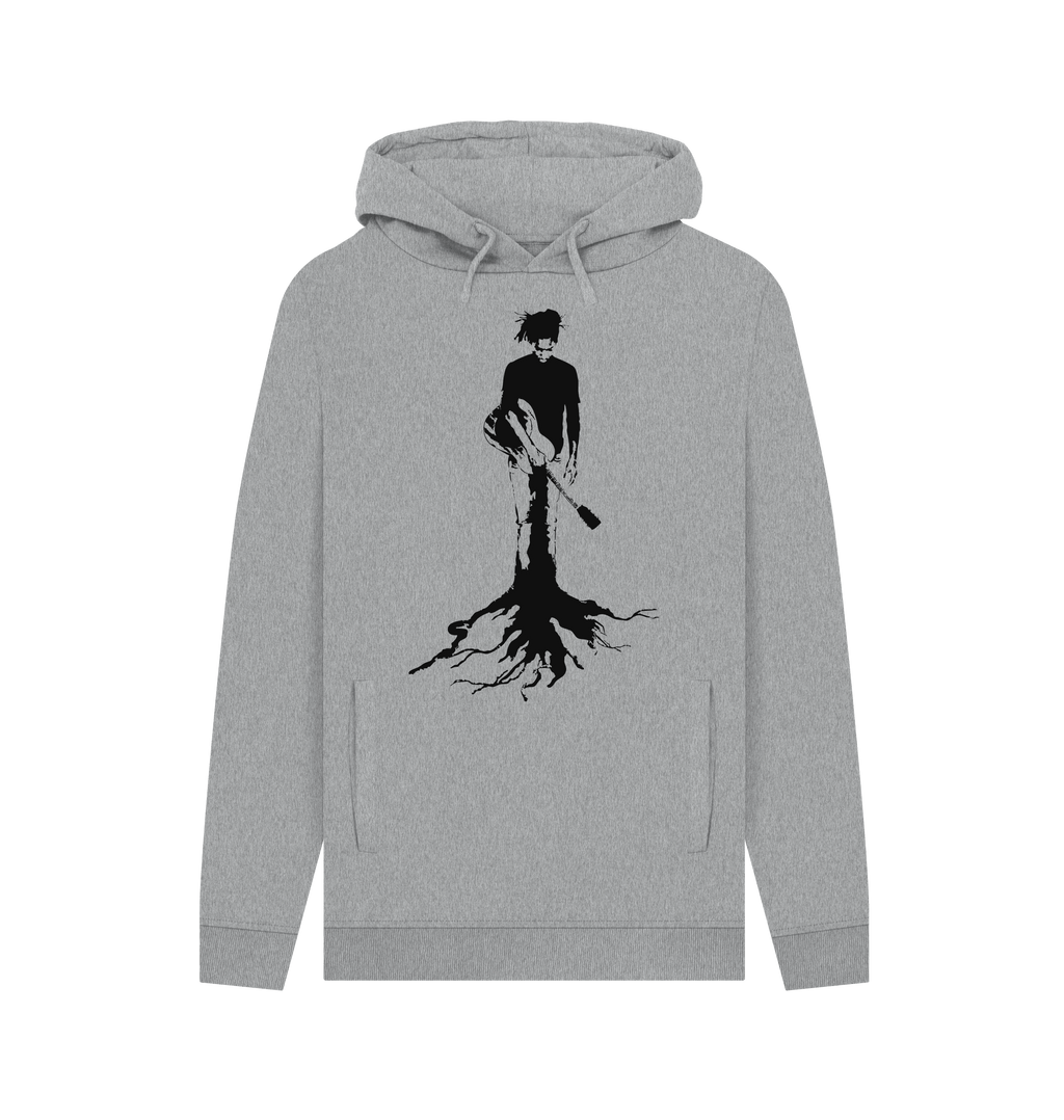 Light Heather Printed Hoody Front