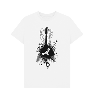 White Printed T-shirt Front