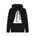 Black Printed Hoody Front