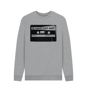 Light Heather Printed Sweater Front