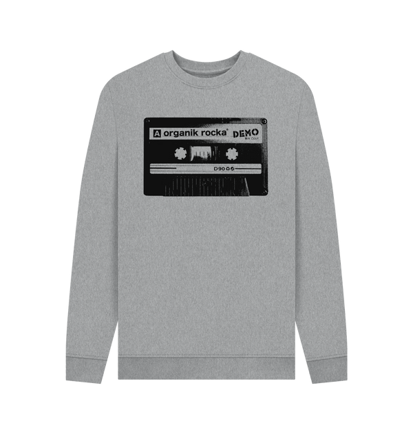 Light Heather Printed Sweater Front