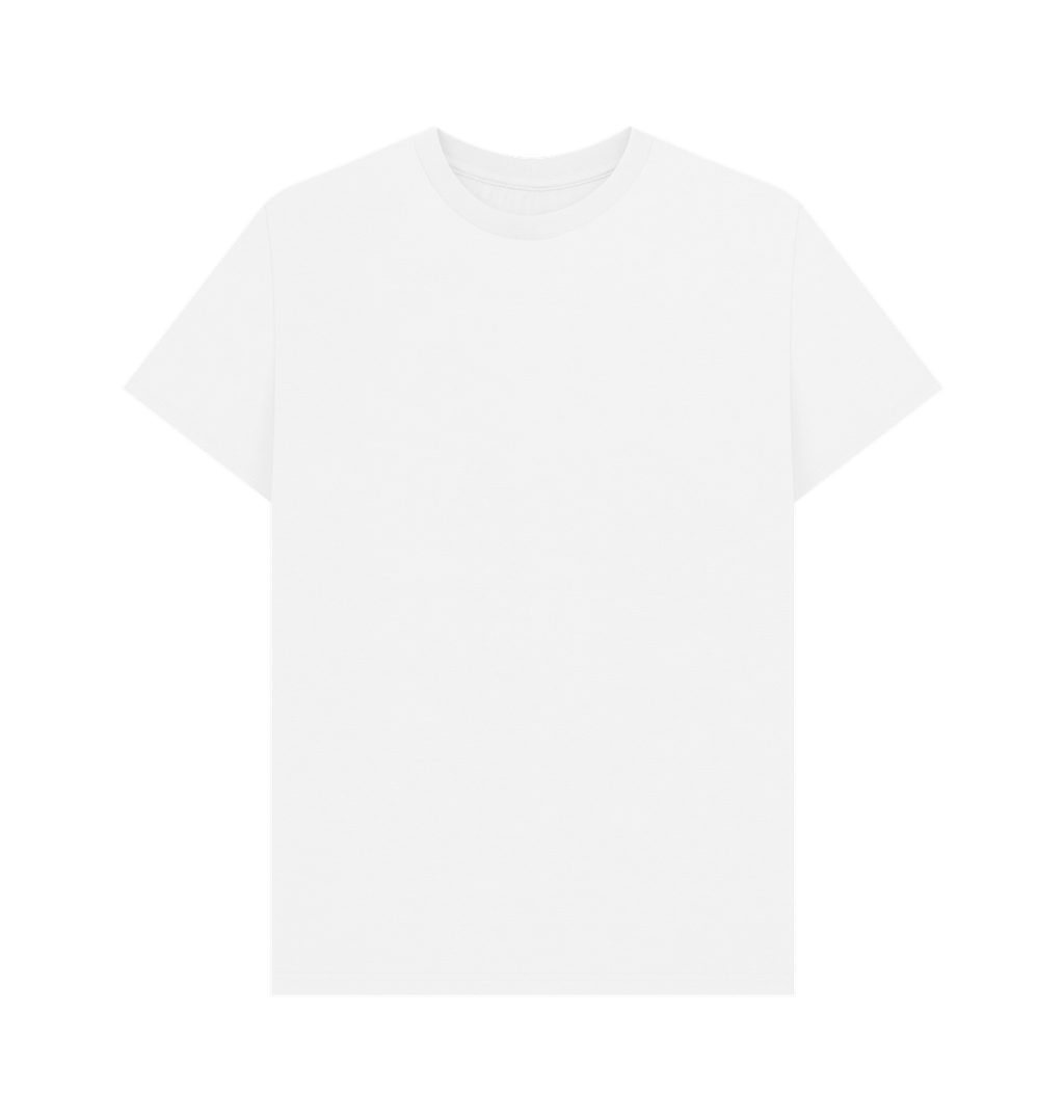 White Printed T-shirt Front