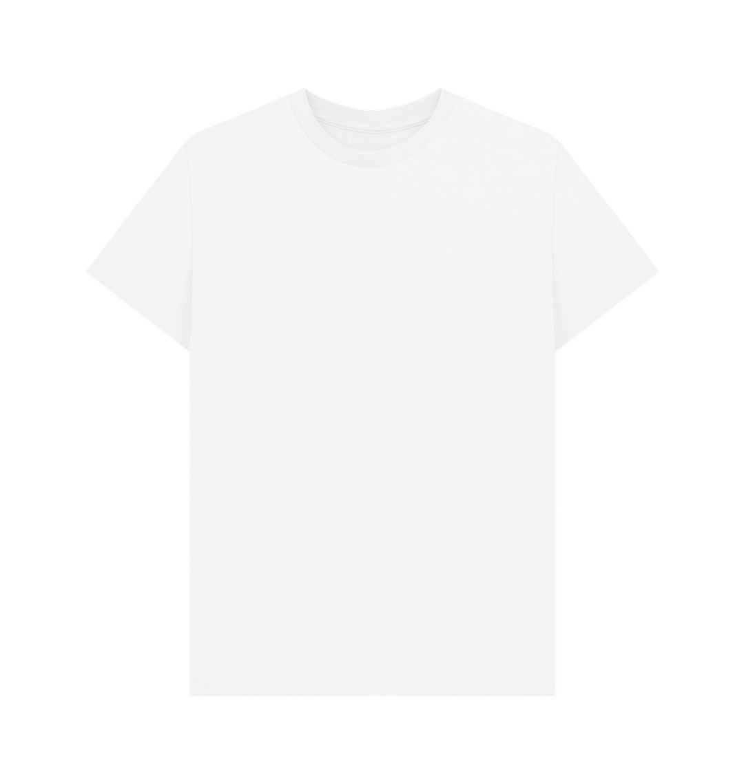White Printed T-shirt Front